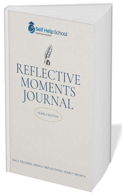 Outside Cover of the Yearly Reflective Journal