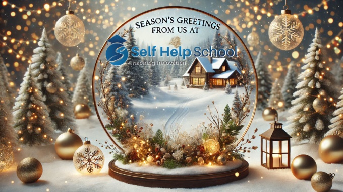 Seasons Greeting From Us At Self Help School