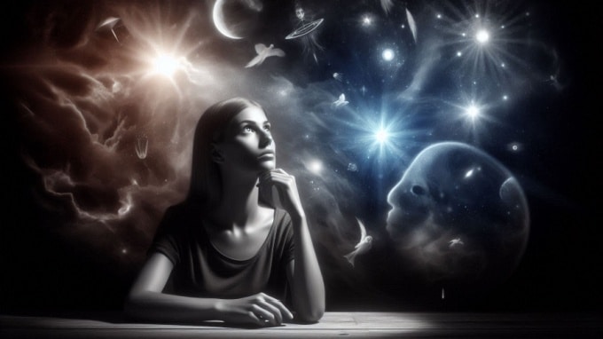 A Woman Wondering if Past Life Regression is Real