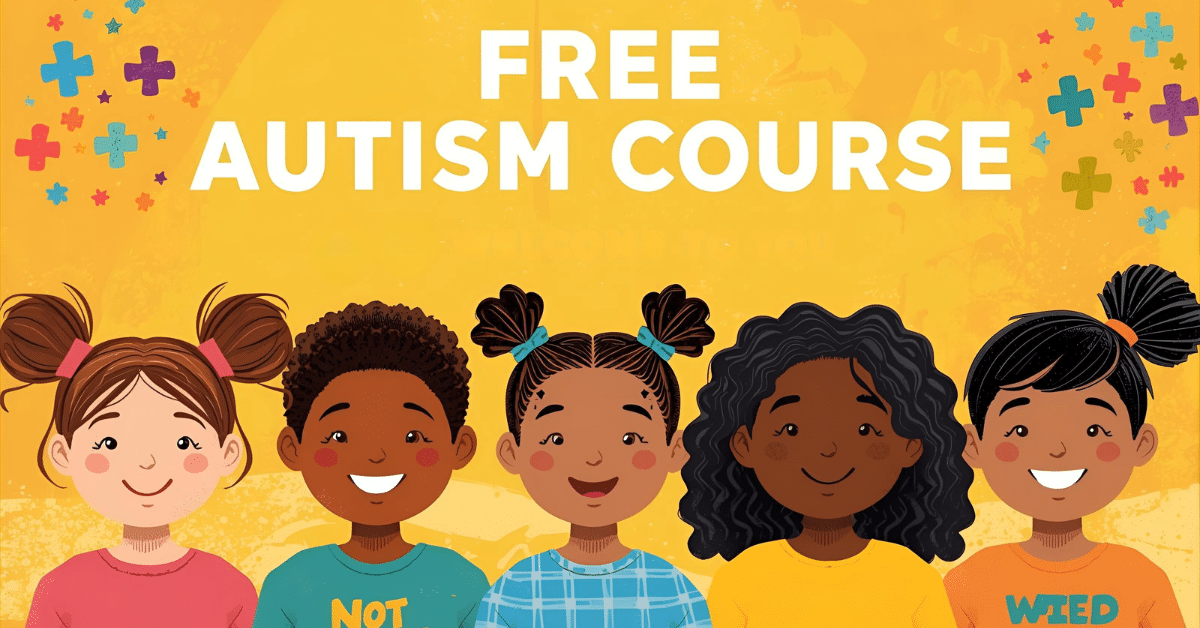 free autism course - Self Help School